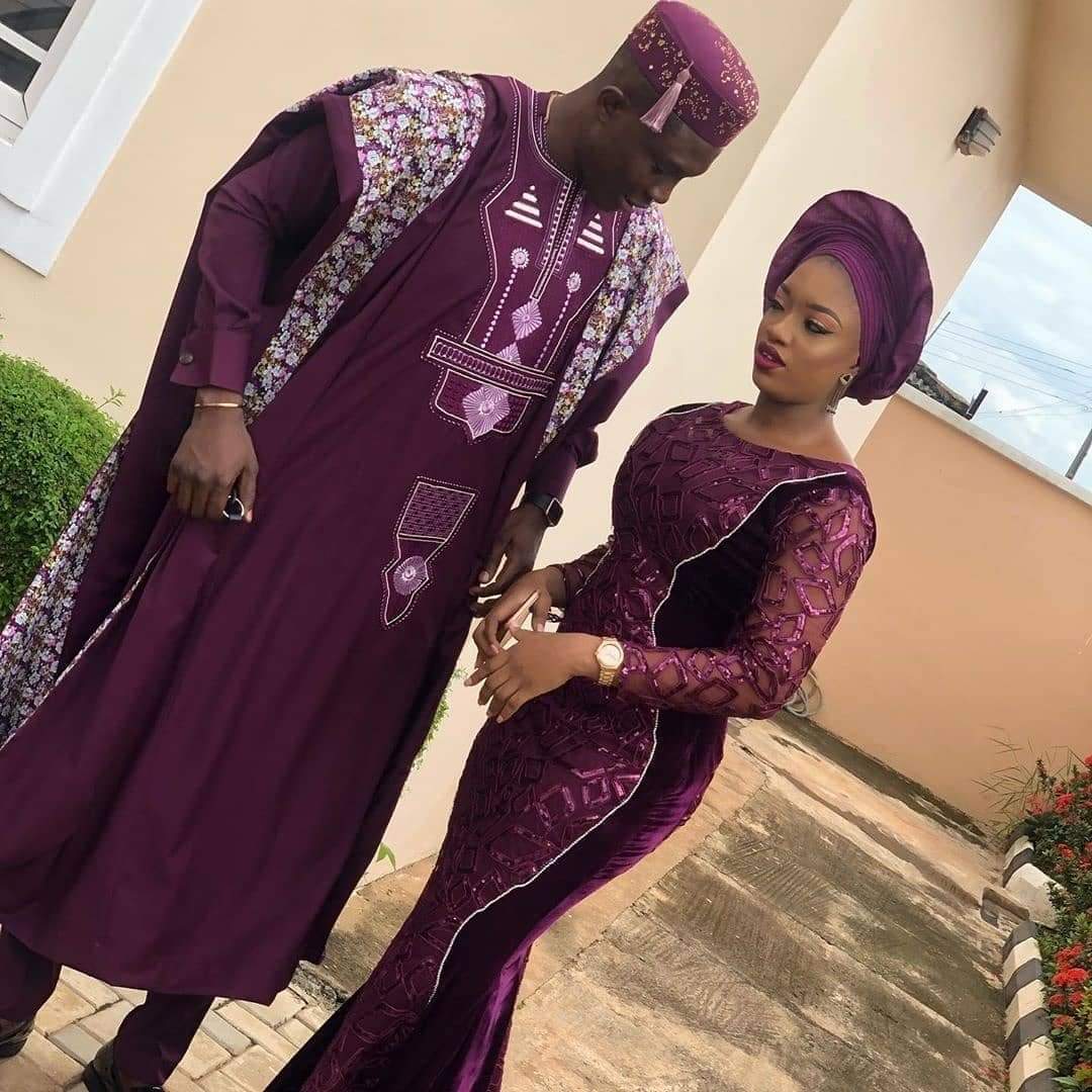 Aso-ebi styles for couples